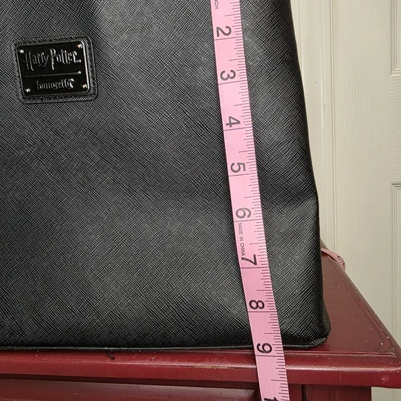 Harry Potter x Loungefly Deathly Hallows Structured Satchel - Picture 10 of 10